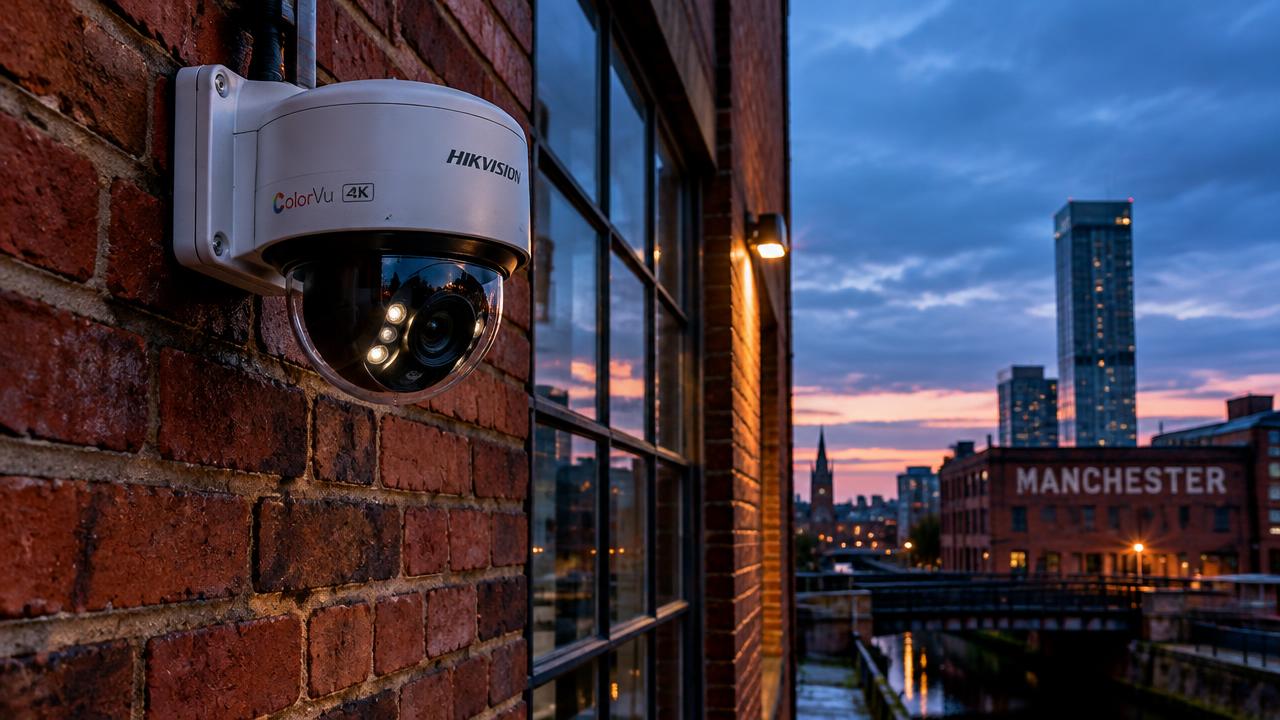 4K ColorVu CCTV upgrade in Ancoats